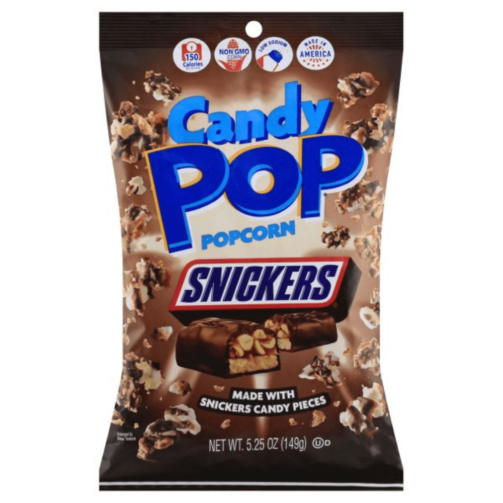 CANDY POPCORN SNICKERS - My American Shop