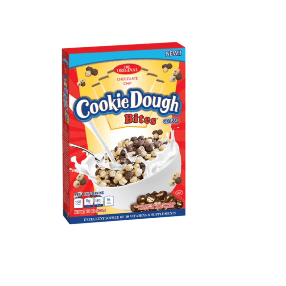 Cookie Dough Bites Cereal Chocolate Chip - My American Shop France