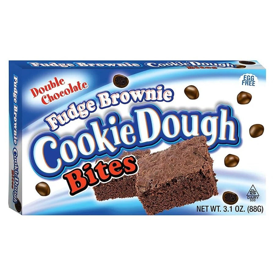 Cookie Dough Bites Fudge Brownie Double Chocolate - My American Shop