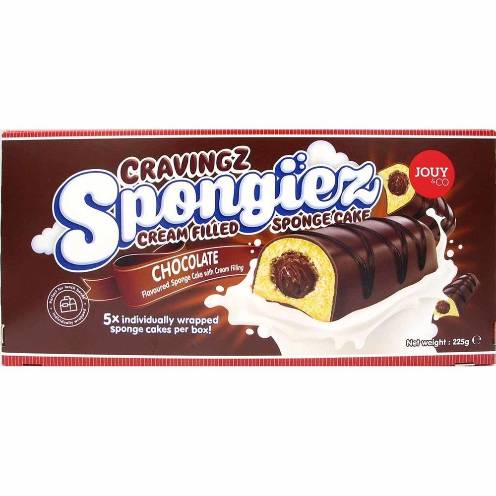 Cravingz Spongiez Sponge Cake Chocolate - My American Shop