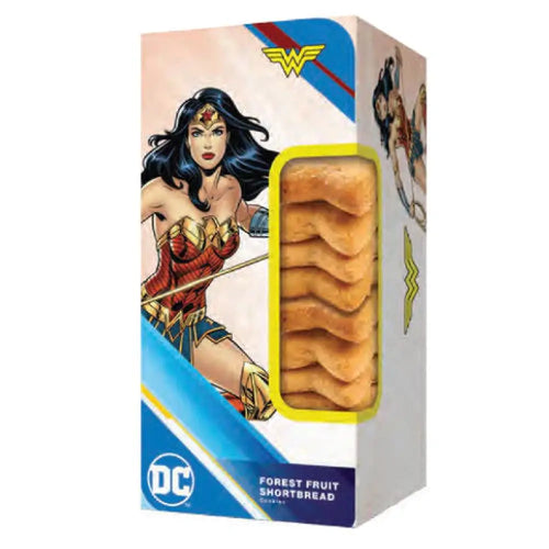 DC Super Hero Forest Fruit Shortbread Cookies - My American Shop France