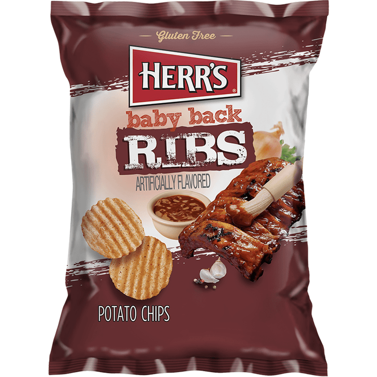 GRAND FORMAT : HERR'S BABY BACK RIBS - My American Shop