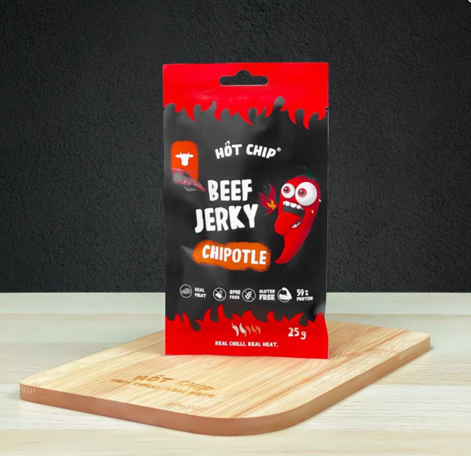 Hot Chip Beef Jerky Chipotle - My American Shop