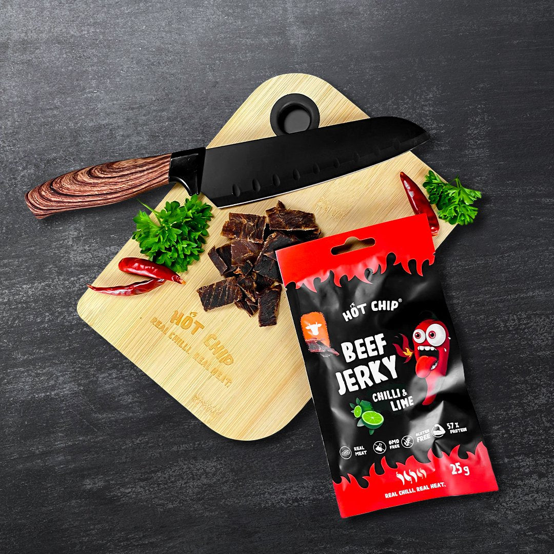 Hot Chip Beef Jerky Chipotle