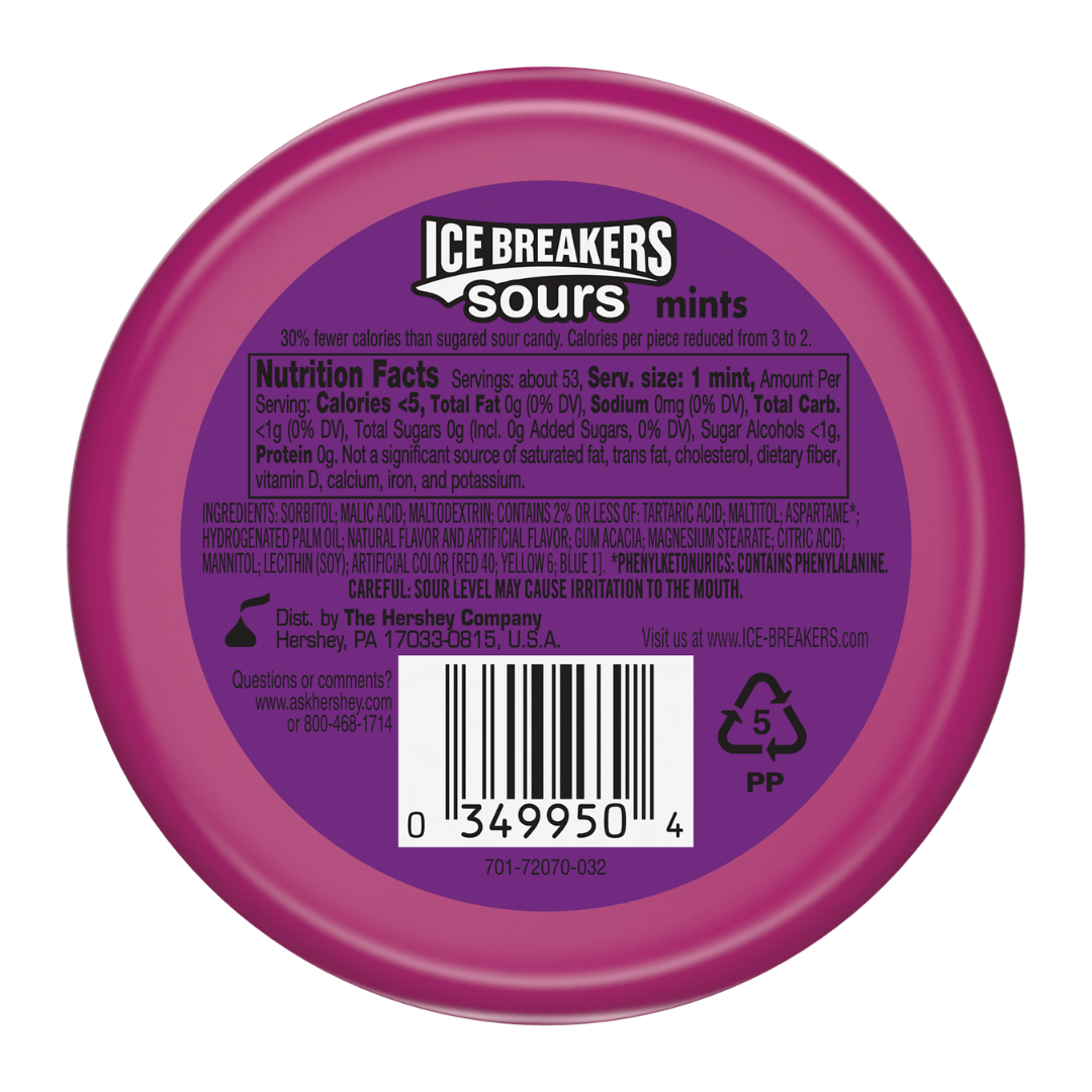 ICE BREAKERS BERRY SOURS - My American Shop
