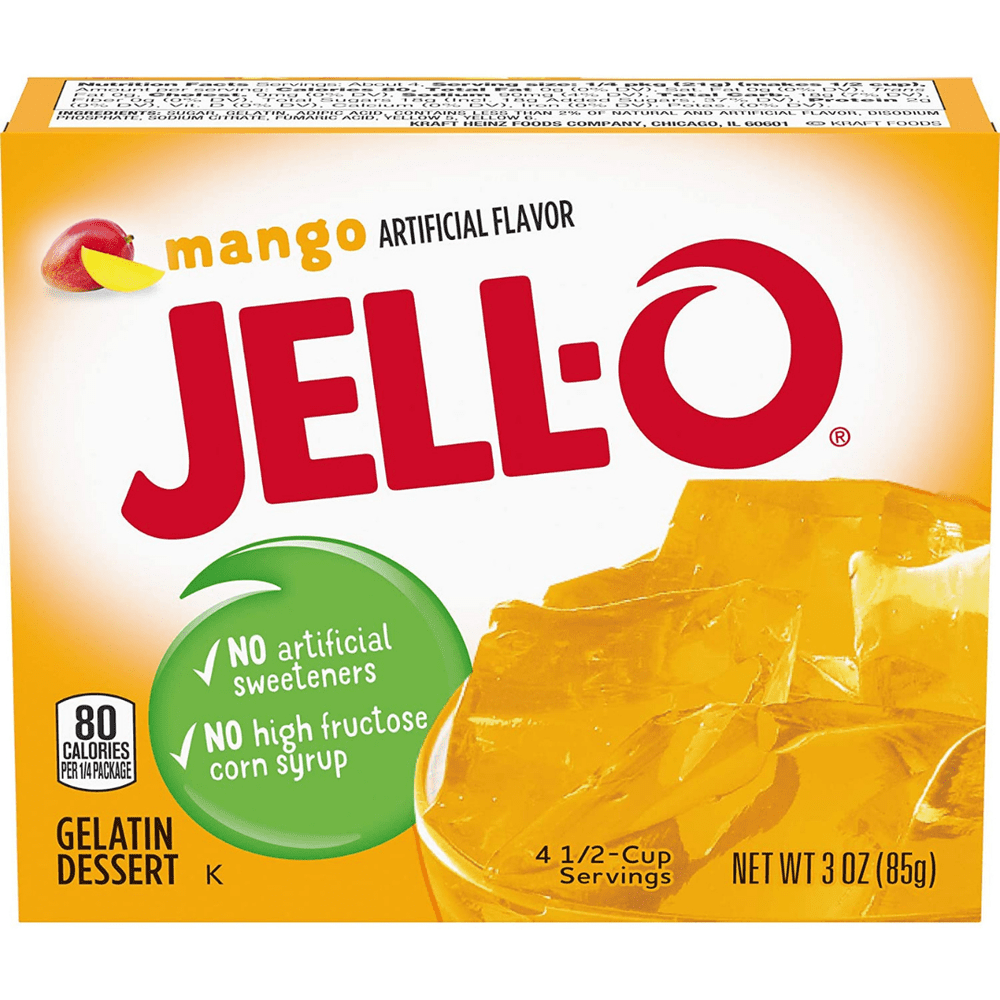 Jell-O Gelée Mangue - My American Shop