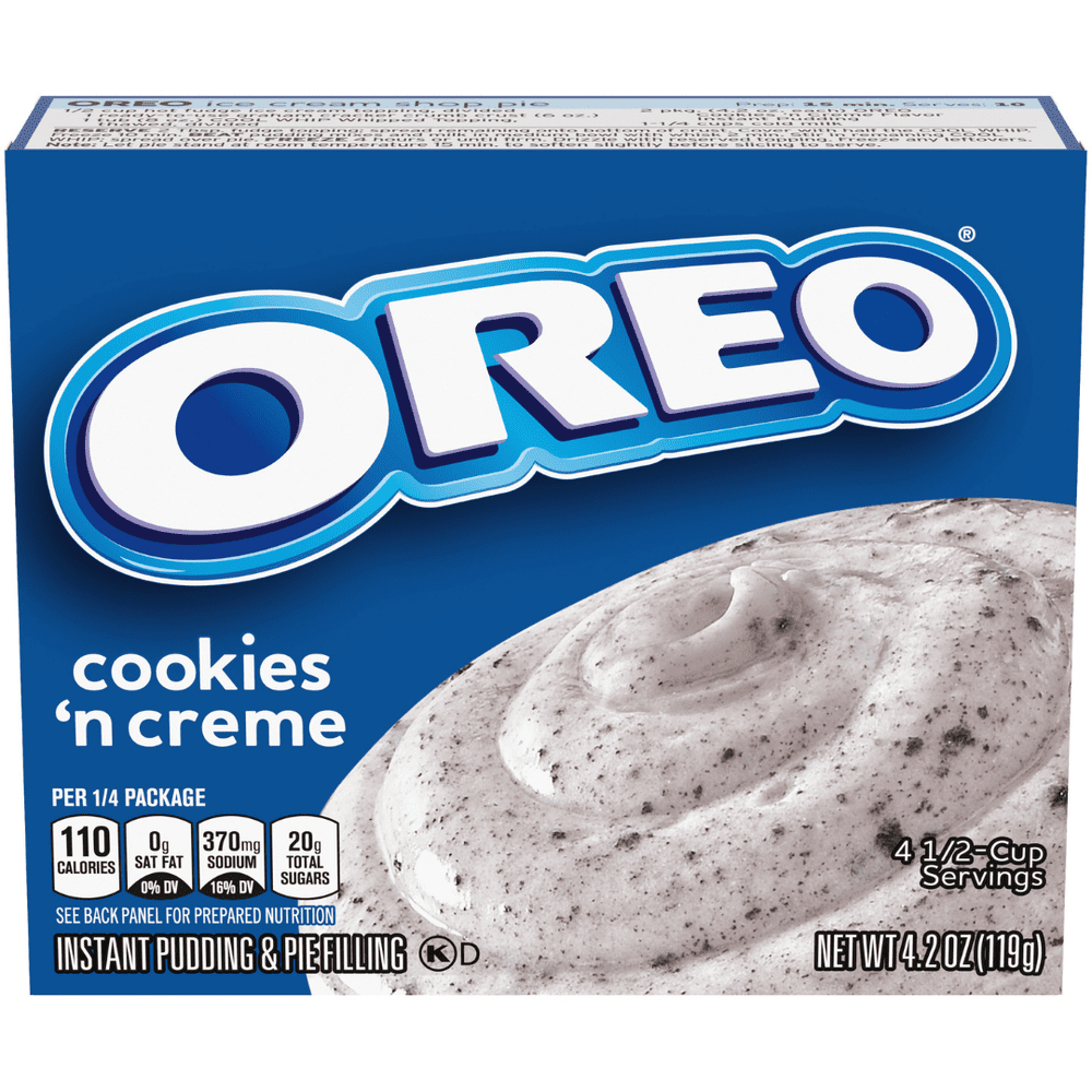JELLO PUDDING OREO COOKIES 'N CREAM - MY AMERICAN SHOP