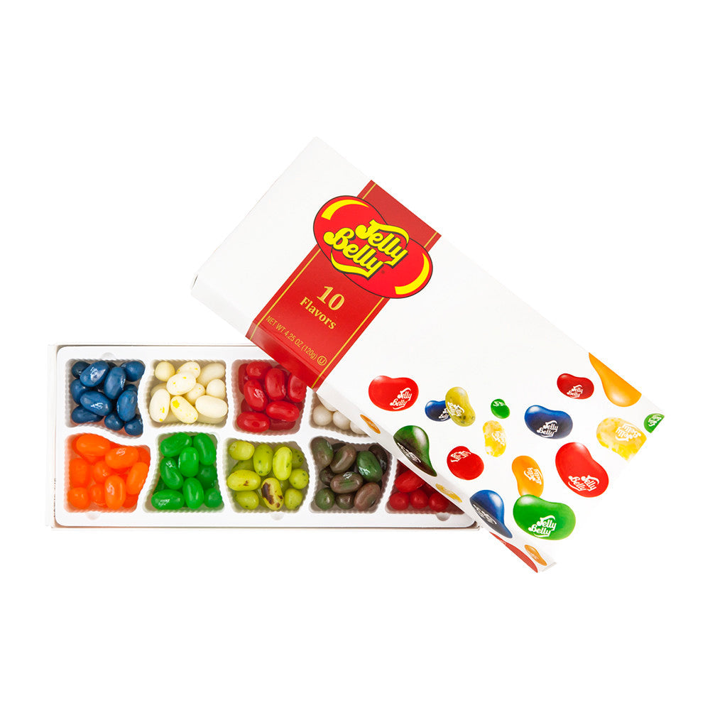 JELLY BELLY BEANS 10 FLAVOURS GIFT BOX - My American Shop