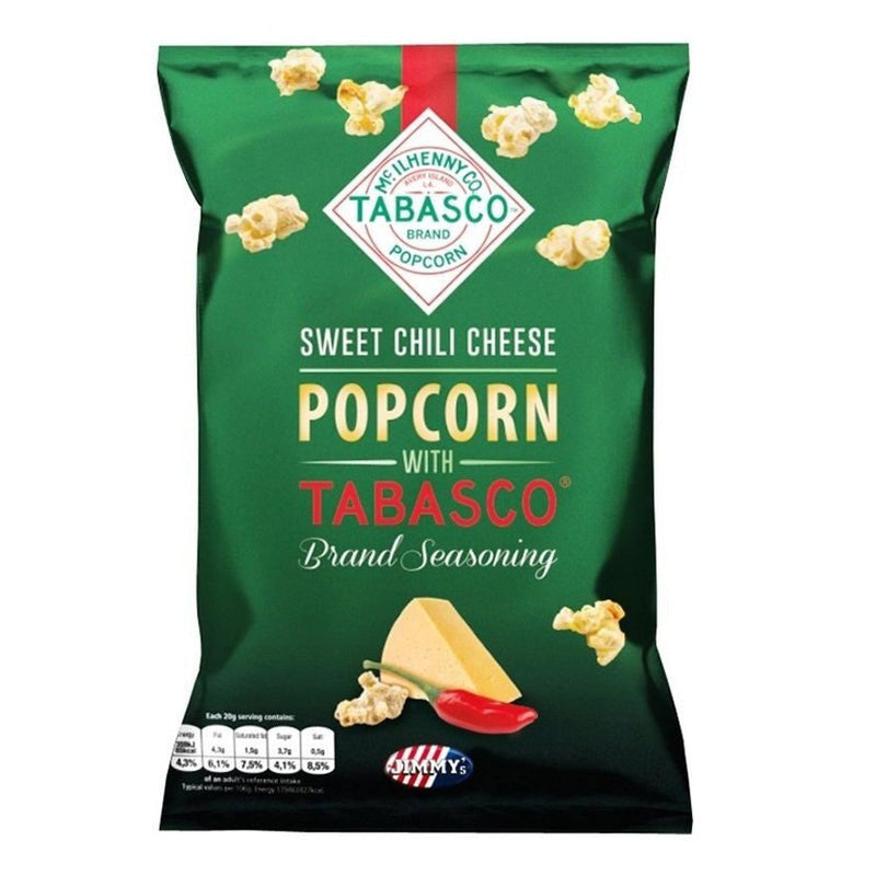 Tabasco Popcorn Sweet Chili Cheese - My American Shop