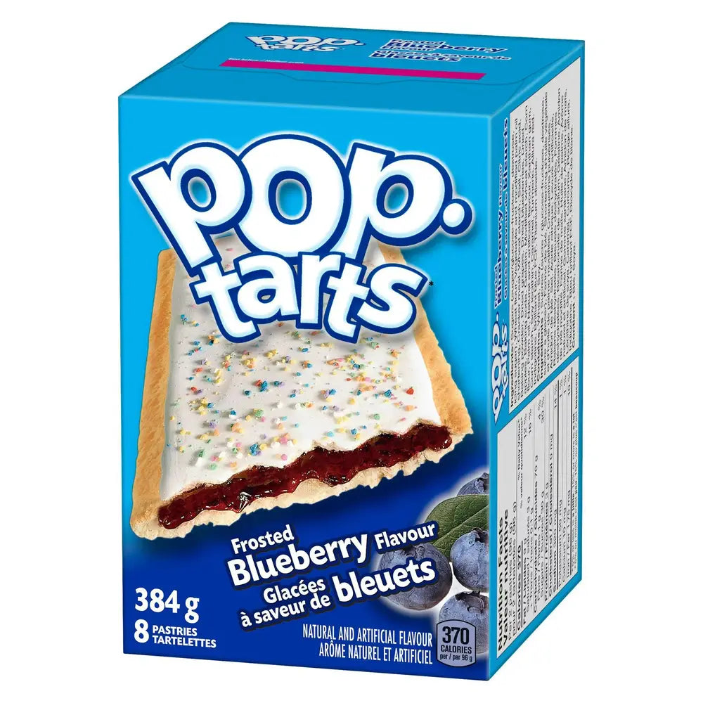 Kellogg's Pop Tarts Frosted Blueberry Big - My American Shop France
