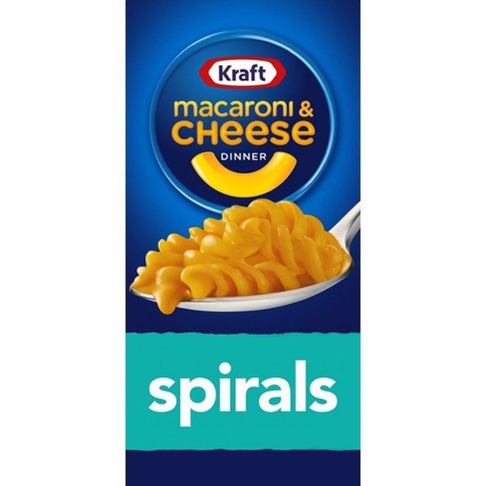 Kraft Macaroni & Cheese Spirals (DDM 04/2023) - My American Shop France