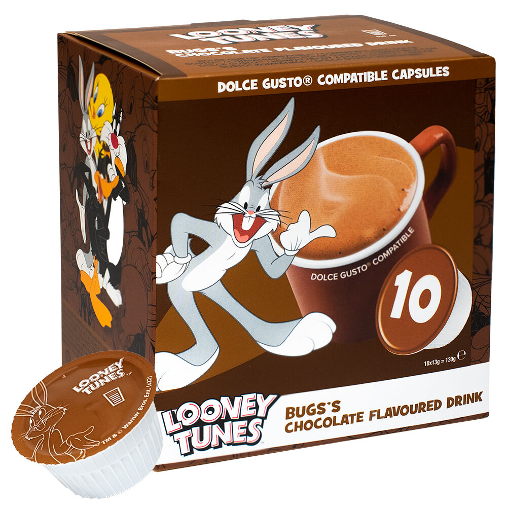 Looney Tunes Bugs Chocolate Pods - My American Shop France