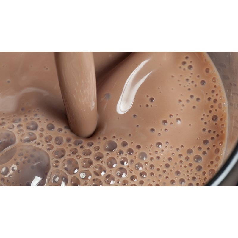 m&m chocolate milk drink