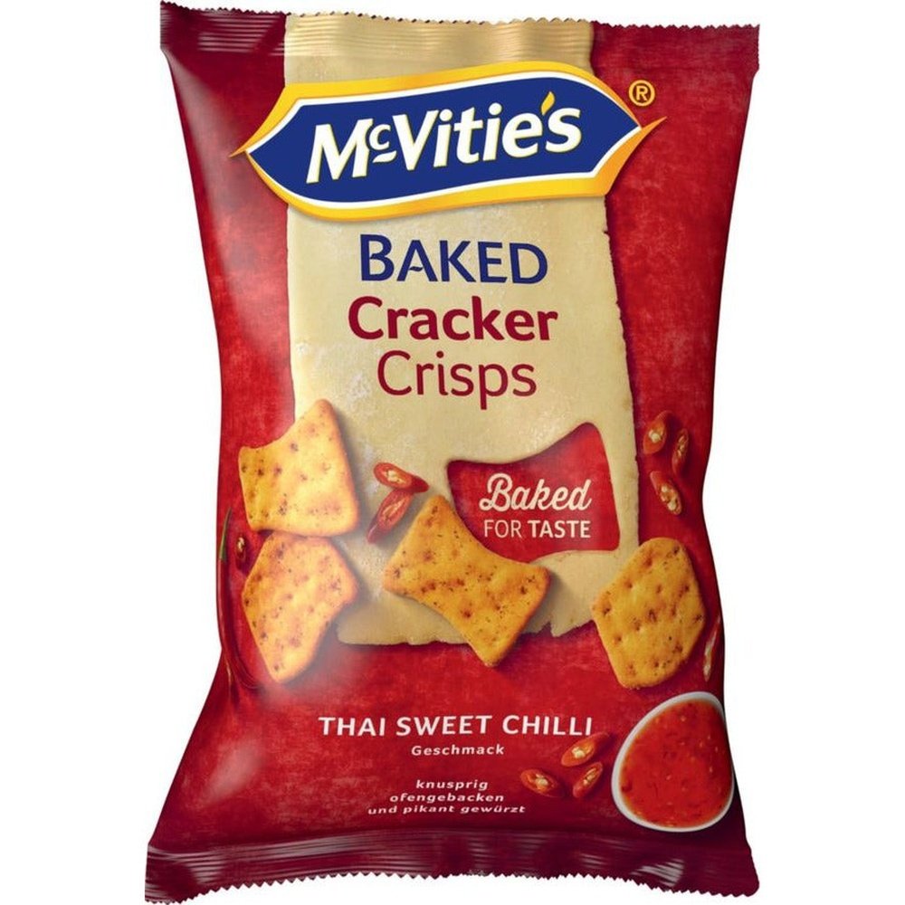 McVities Cracker Crisps Thaï Sweet Chilli - My American Shop