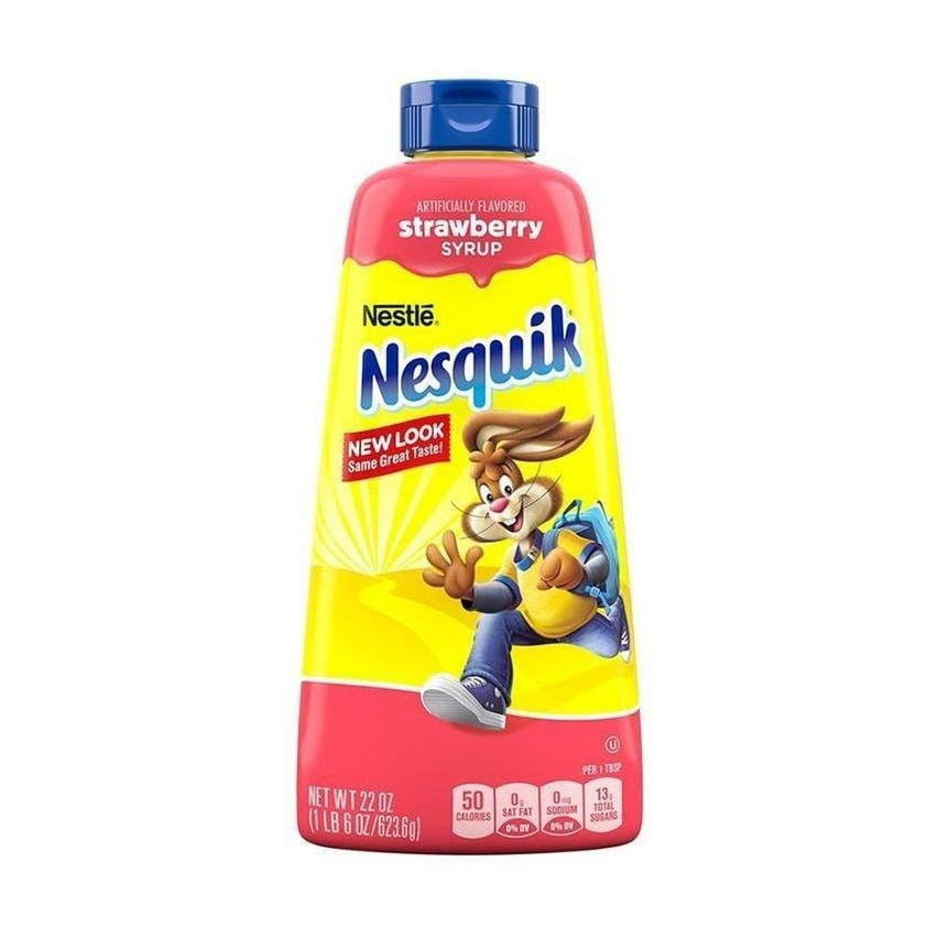 NESQUIK STRAWBERRY SYRUP 623 G