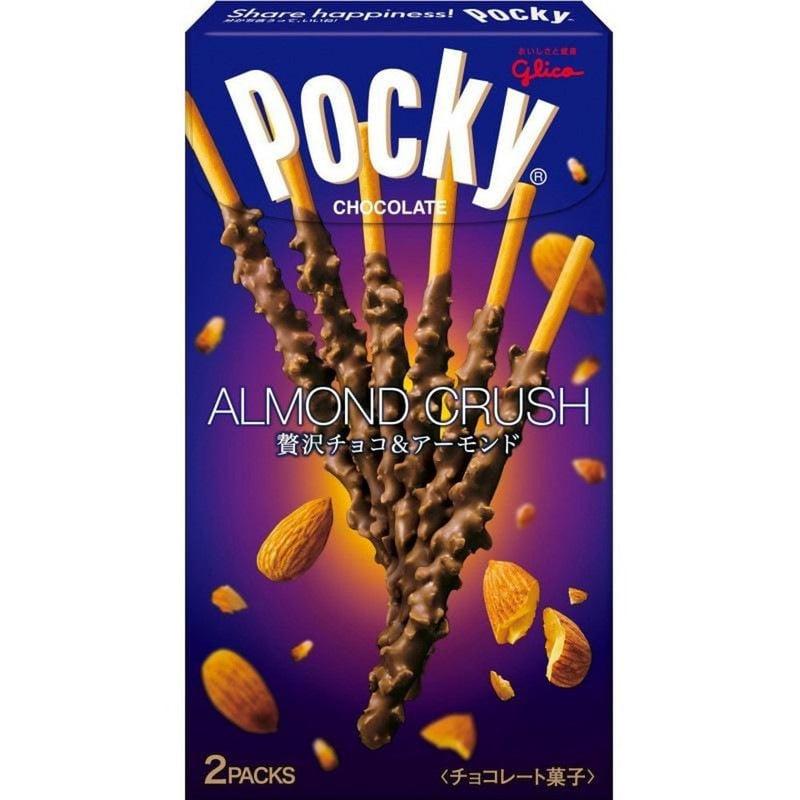 POCKY ALMOND CRUSH DOUBLE PACK - My American Shop