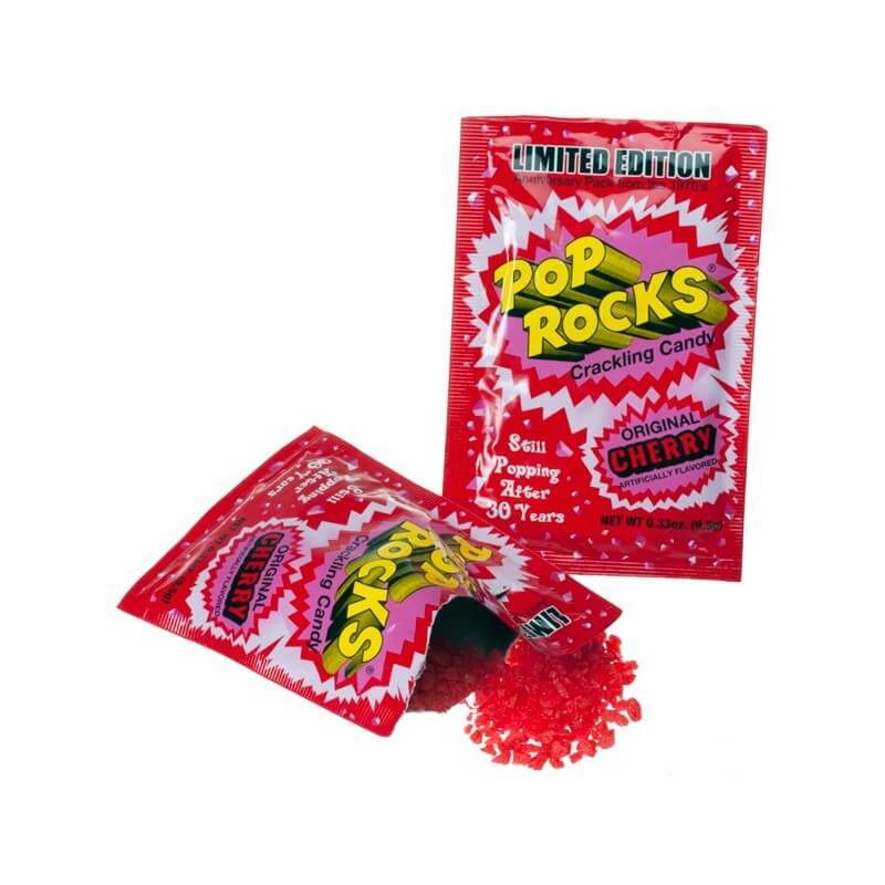 Pop Rocks Crackling Candy Cherry