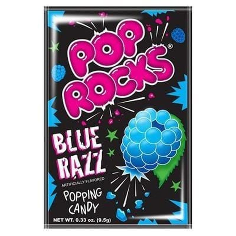 Pop Rocks Popping Candy Blue Raspberry | My American Shop