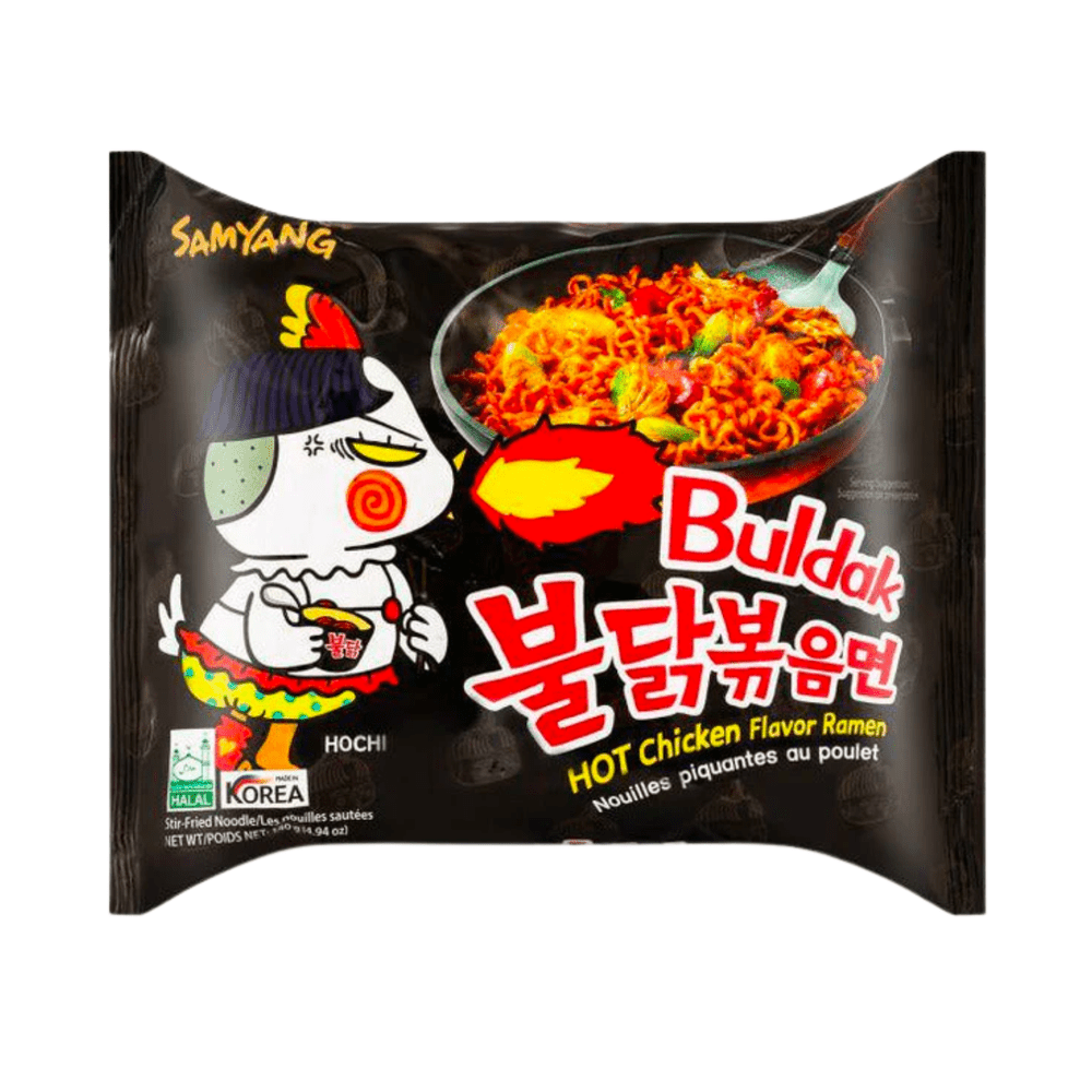 Livraison de Nouilles Coréennes Buldak Jajjang 130g Samyang Samyang à  l'unité