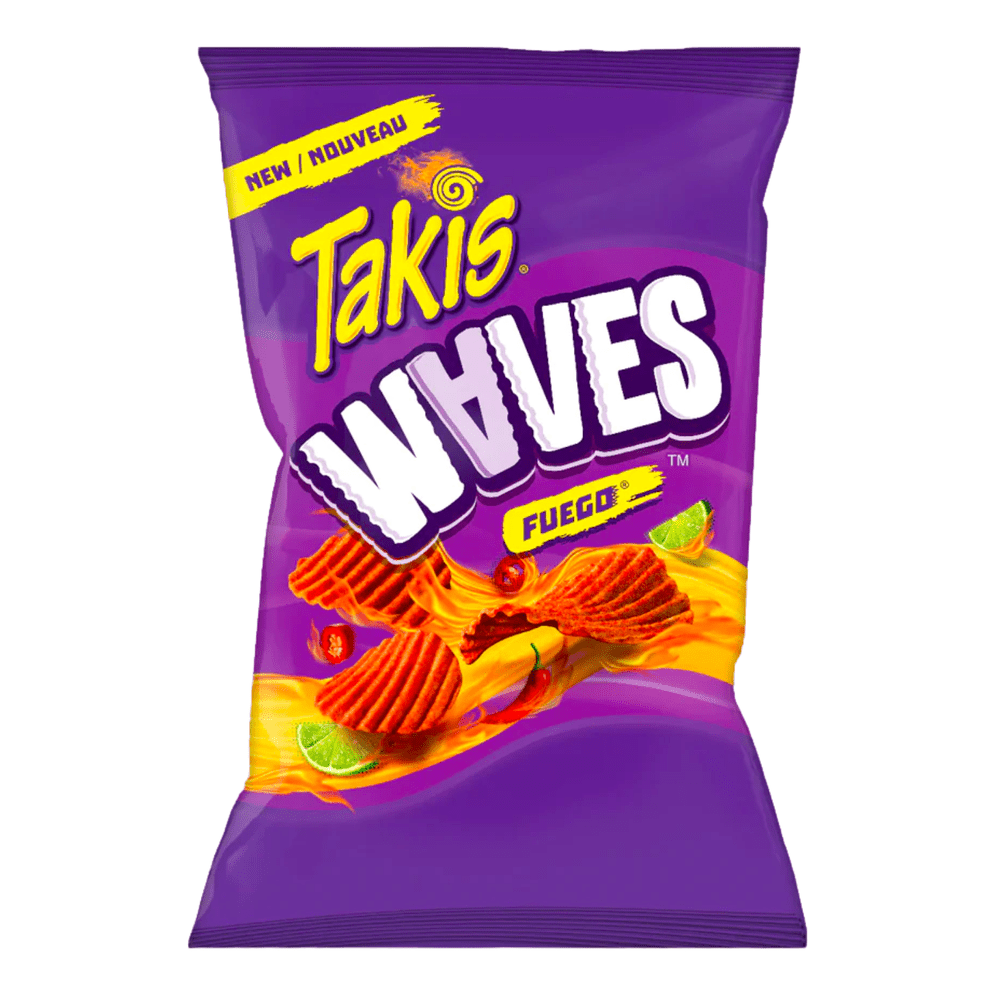 Takis Waves Chips Fuego (DDM 01/2023) - My American Shop France