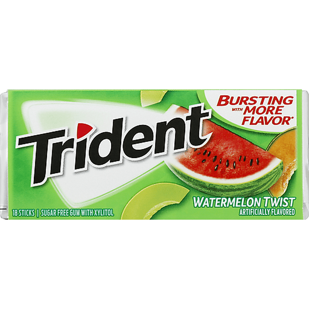 Trident Chewing-Gums  Watermelon Twist - My American Shop