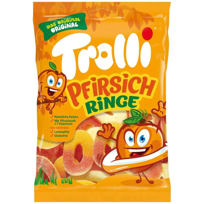 Trolli Rings Peach - My American Shop France