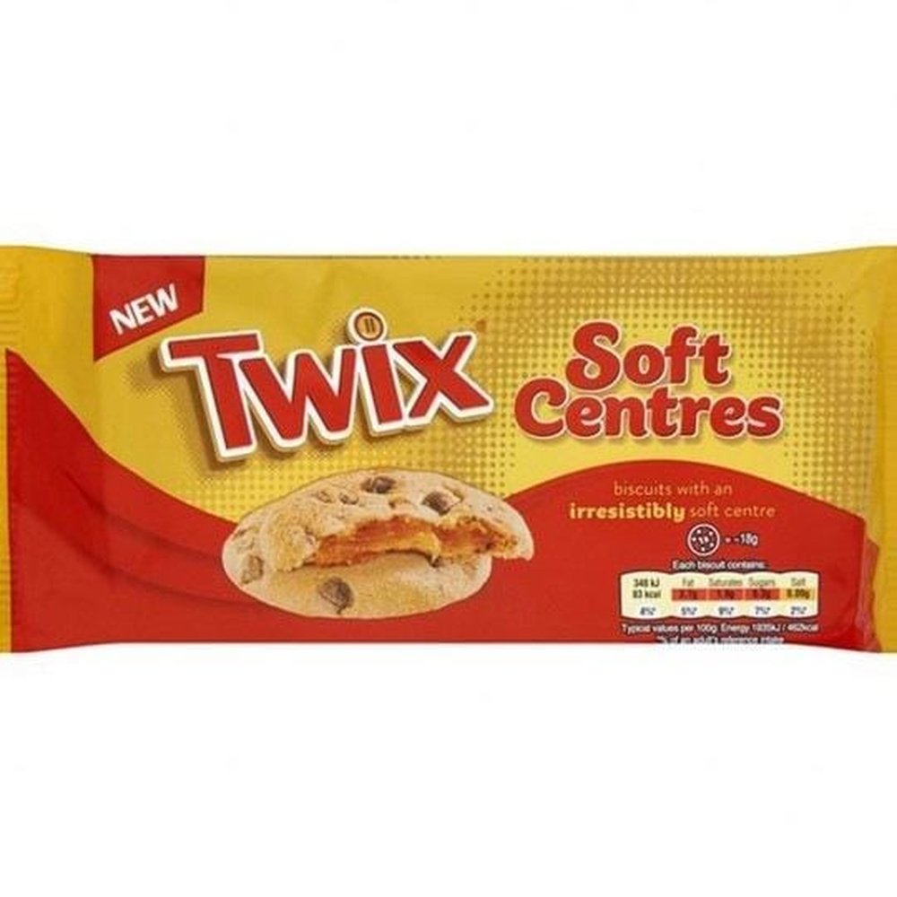 TWIX BISCUITS SOFT CENTRES - My American Shop