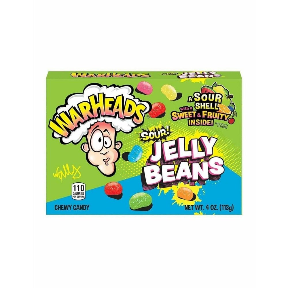 Warheads Sour Jelly Beans - My American Shop