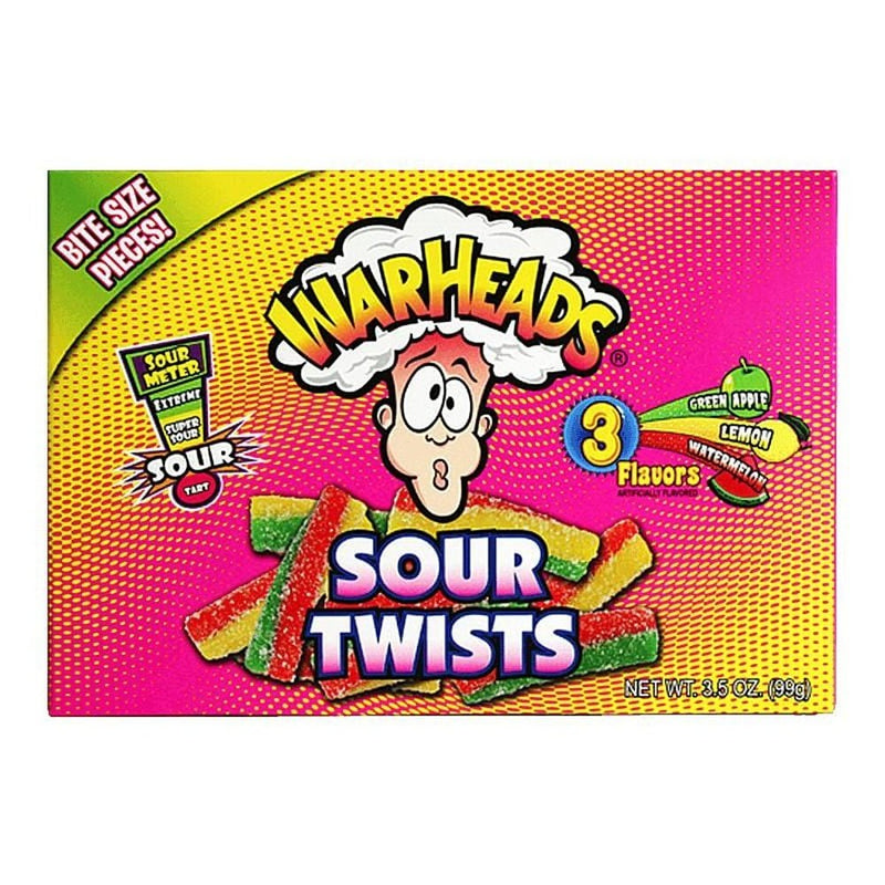 Warheads Sour Twists - My American Shop