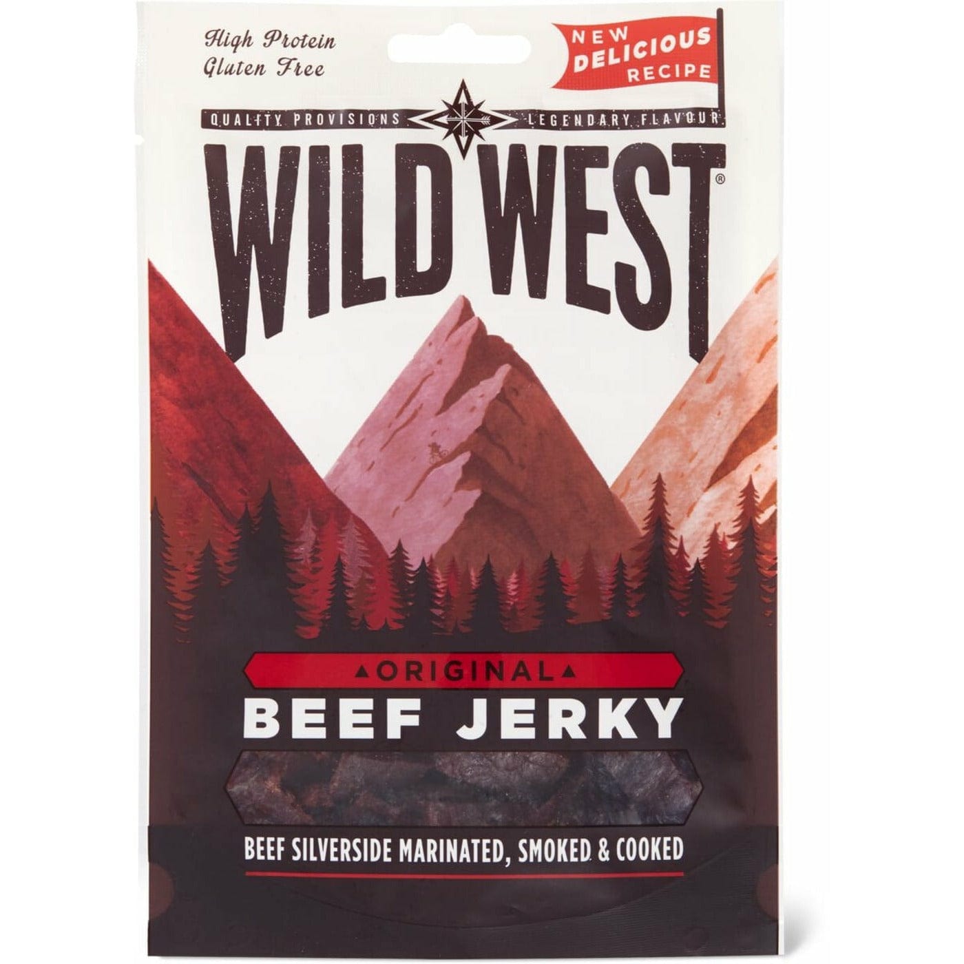 WILD WEST BEEF JERKY ORIGINAL XL - My American Shop