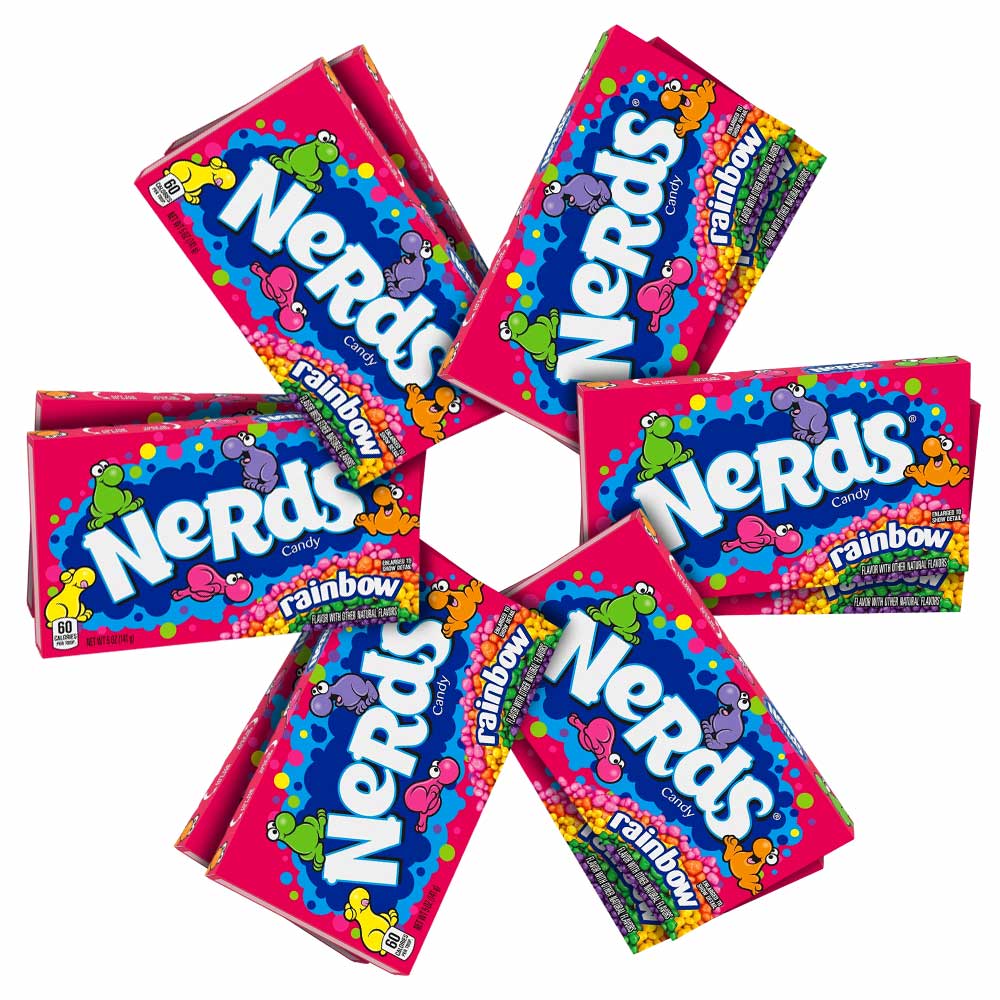 Wonka Nerds Candy Rainbow Box - My American Shop