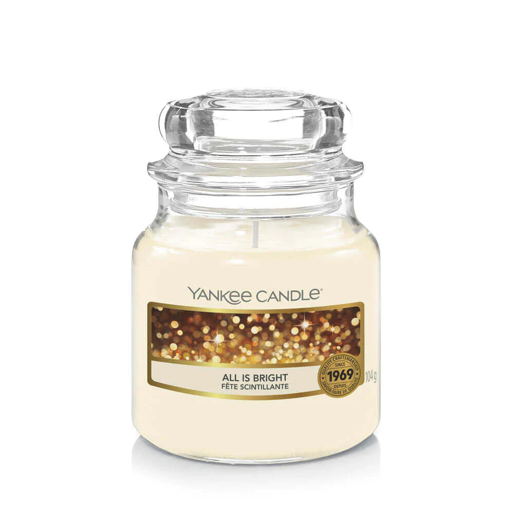 Yankee Candle All Is Bright Petite Jarre - My American Shop