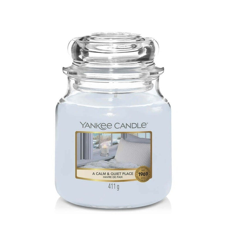 Yankee Candle Calm & Quiet Place Moyenne Jarre - My American Shop