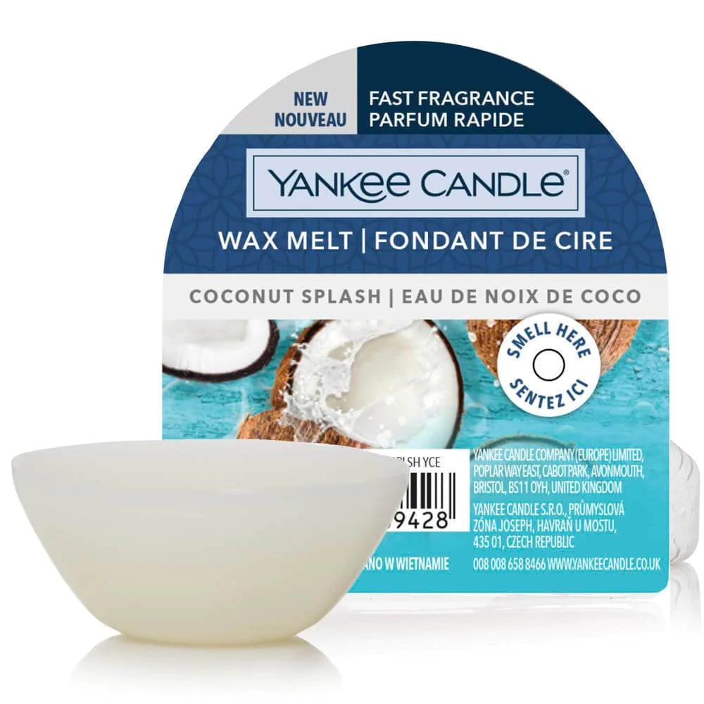 Yankee Candle Fondant de cire Coconut Splash - My American Shop