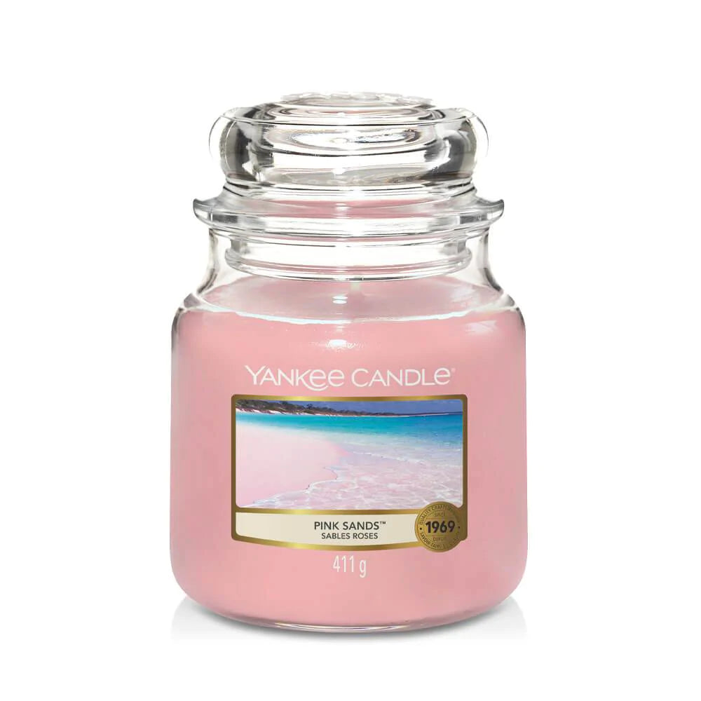 Yankee Candle Pink Sands Moyenne Jarre - My American Shop