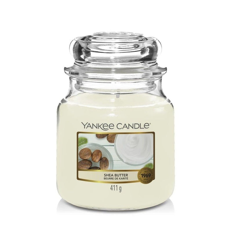 Yankee Candle Shea Butter Moyenne Jarre - My American Shop